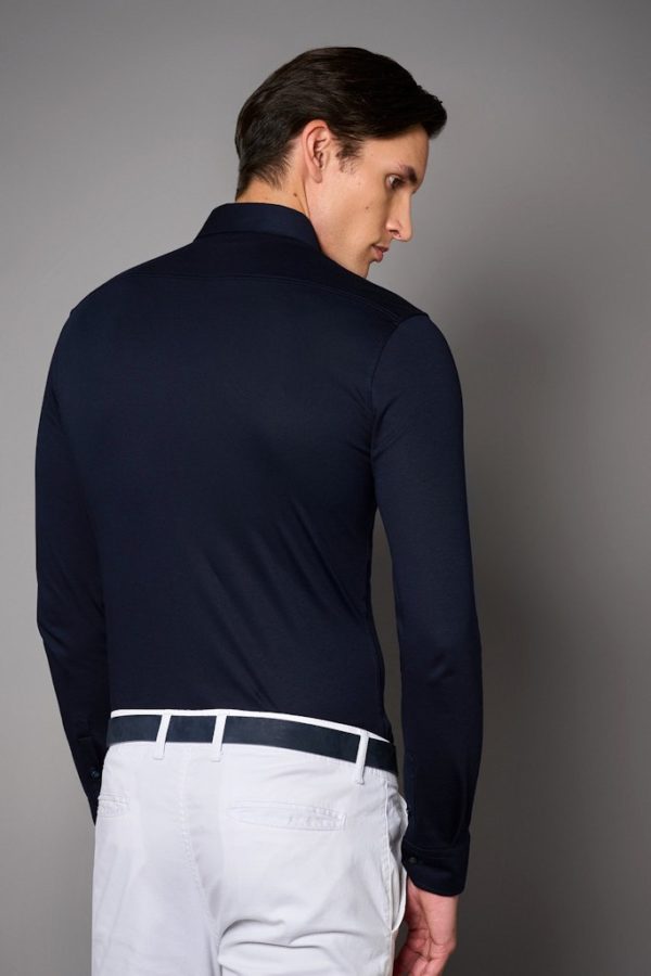 DESOTO LUXURY SHIRTS, PLAIN JERSEY - Afbeelding 2