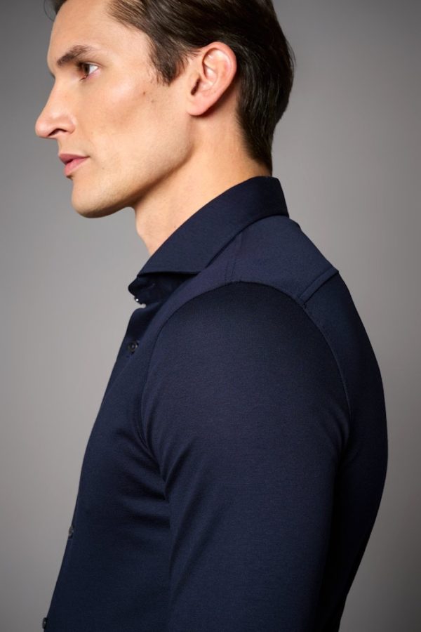 DESOTO LUXURY SHIRTS, PLAIN JERSEY - Afbeelding 3