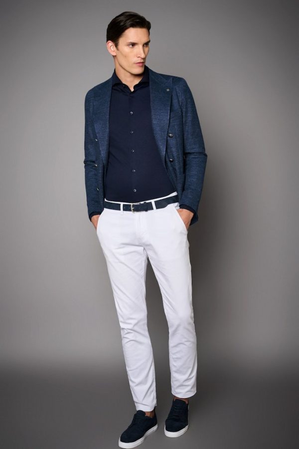 DESOTO LUXURY SHIRTS, PLAIN JERSEY - Afbeelding 4