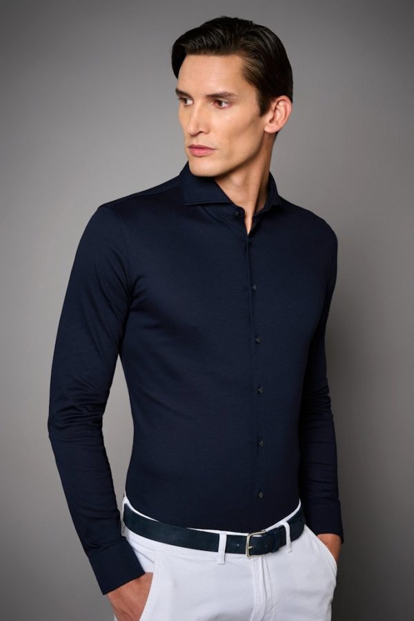 DESOTO LUXURY SHIRTS, PLAIN JERSEY