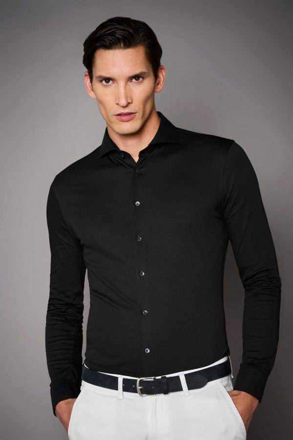 DESOTO LUXURY SHIRTS, PLAIN JERSEY