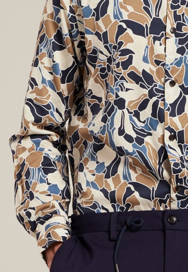 DSTREZZED SHIRT, FLOWER PRINT - Afbeelding 3