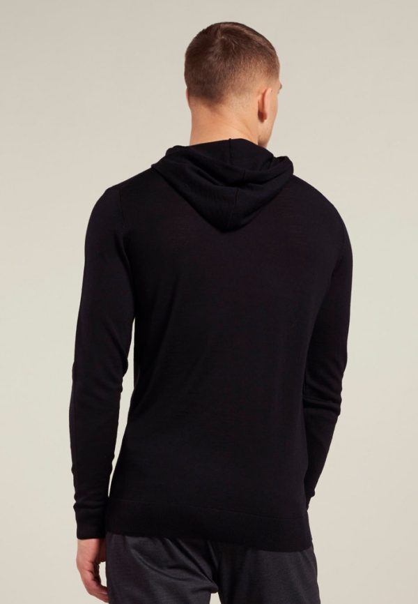 DSTREZZED KNITWEAR, HOODY MERINO WOOL - Afbeelding 2