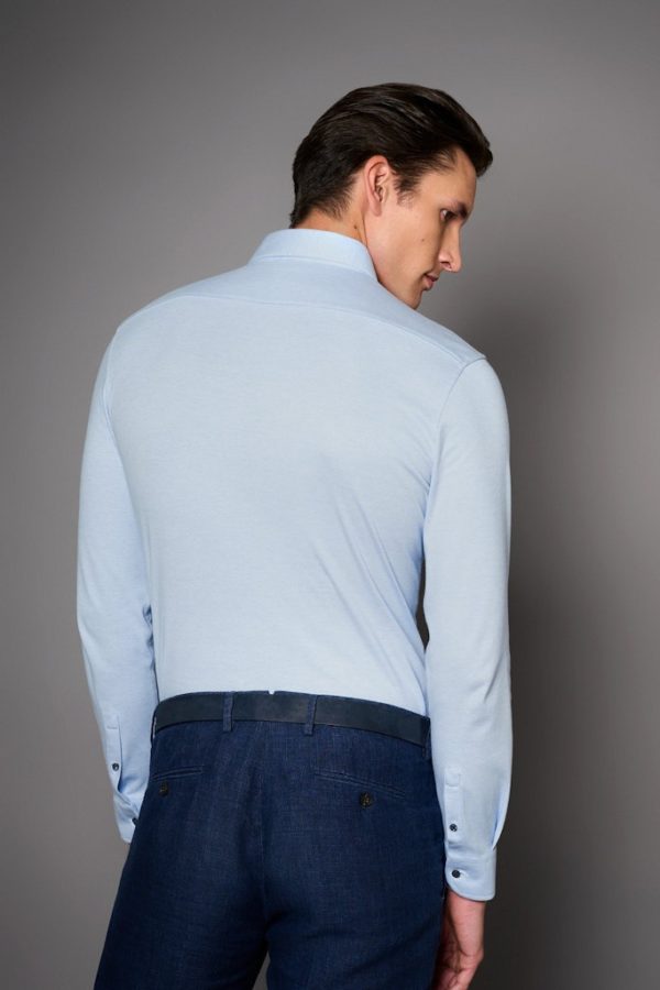 DESOTO LUXURY SHIRTS, PLAIN JERSEY - Afbeelding 2