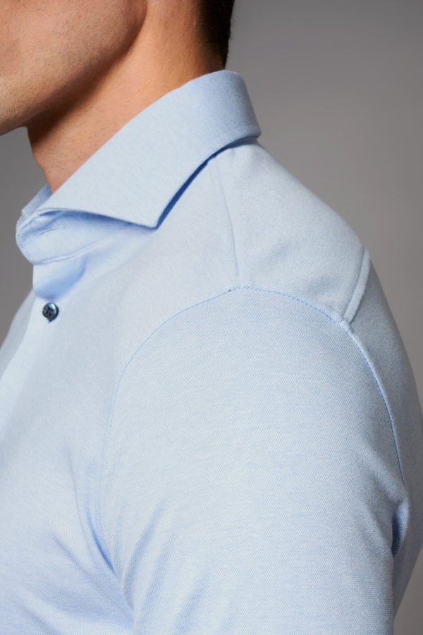 DESOTO LUXURY SHIRTS, PLAIN JERSEY - Afbeelding 4