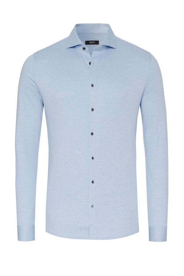 DESOTO LUXURY SHIRTS, PLAIN JERSEY - Afbeelding 5
