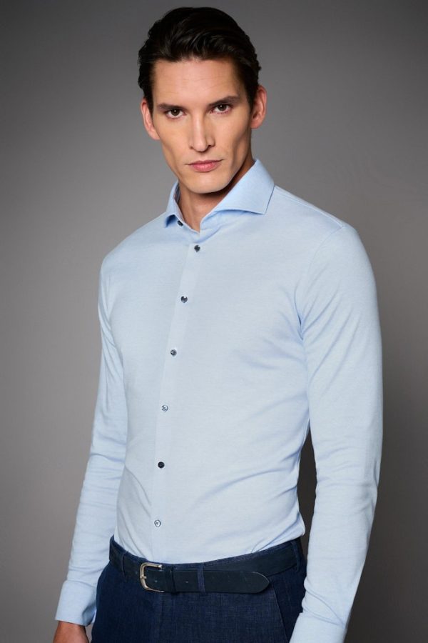 DESOTO LUXURY SHIRTS, PLAIN JERSEY