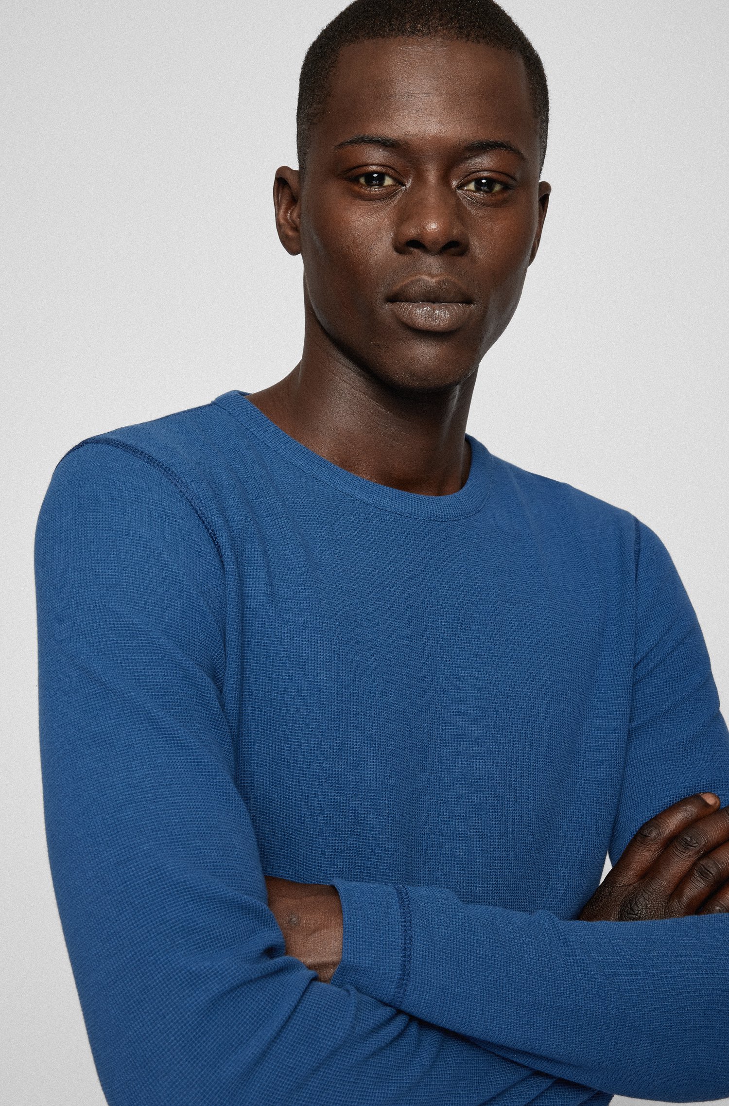 Hugo Boss Casual T SHIRT TEMPEST LONGSLEEVE SHIRT Patrick van