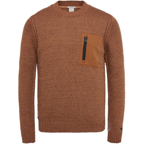 CAST IRON KNIT, COTTON PULLOVER - Afbeelding 3