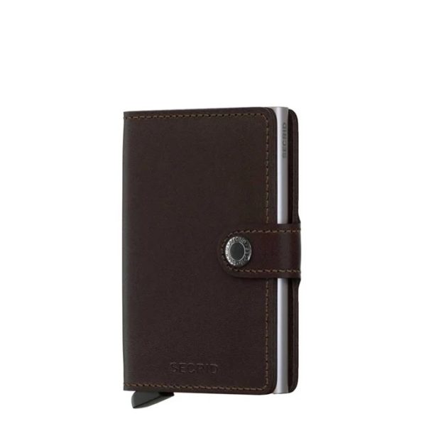 SECRID WALLET, MINIWALLET ORIGINAL DARK BROWN