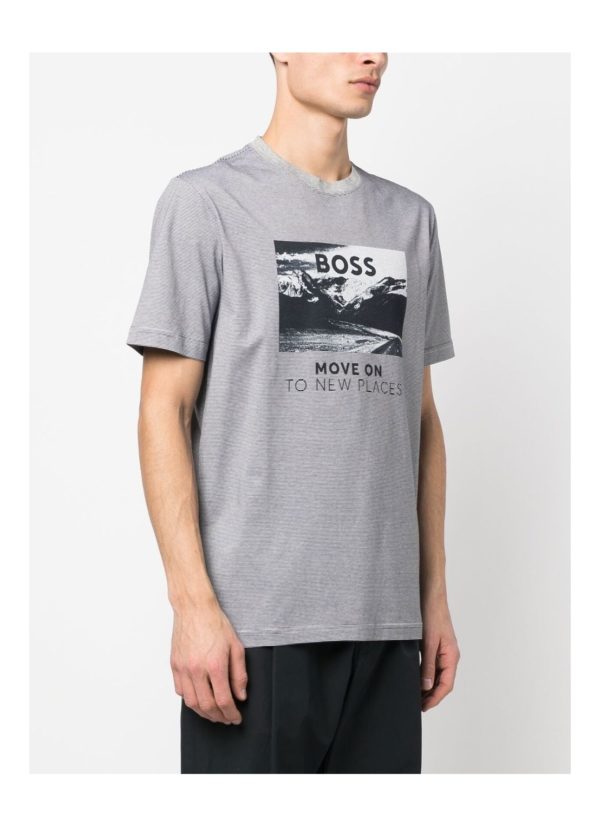 BOSS ORANGE T-SHIRT, TEESTRIPE - Afbeelding 2