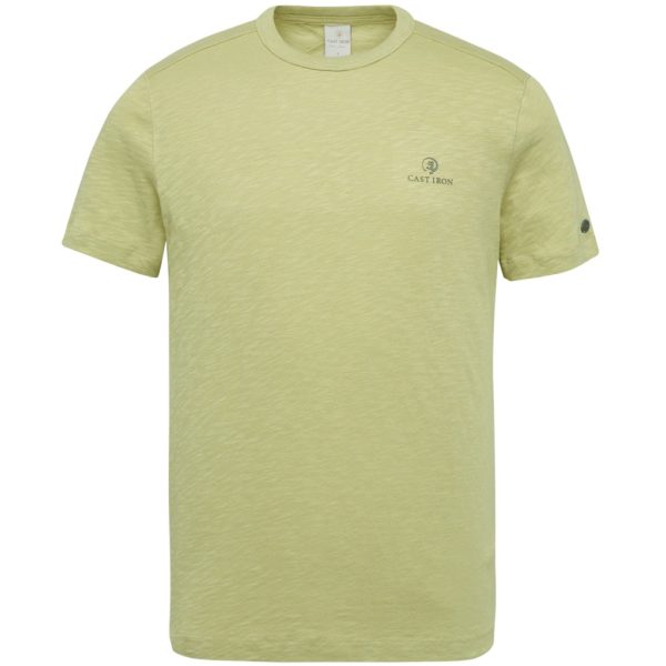 CAST IRON T-SHIRT, R-NECK COTTON SLUB