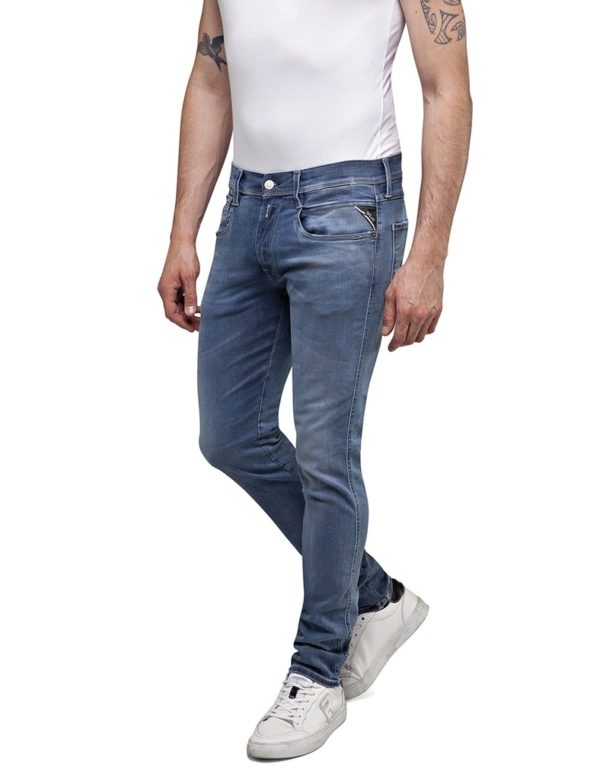 REPLAY JEANS, SLIM FIT HYPERFLEX ANBASS - Afbeelding 4