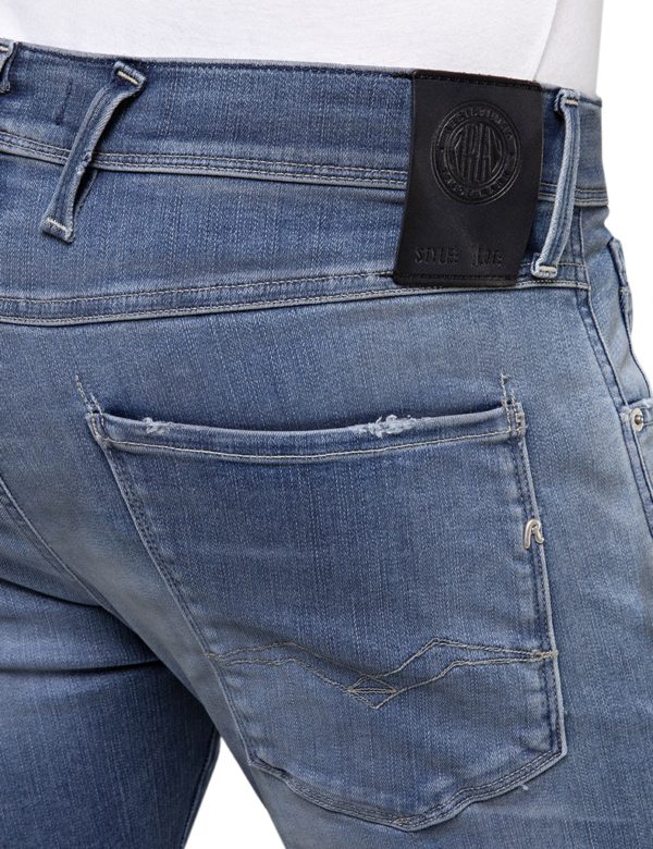 REPLAY JEANS, SLIM FIT HYPERFLEX ANBASS - Afbeelding 2
