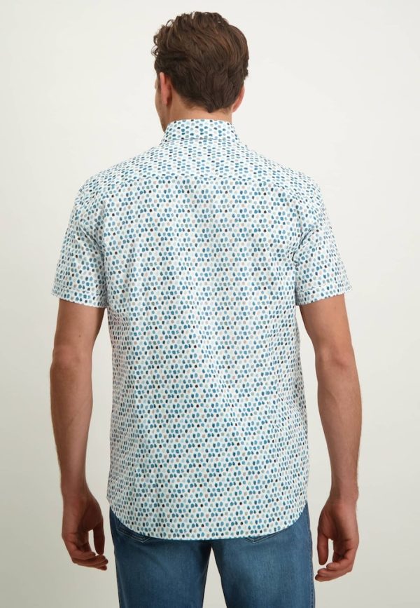 STATE OF ART SHIRT, SS PRINTED POPLIN - Afbeelding 2