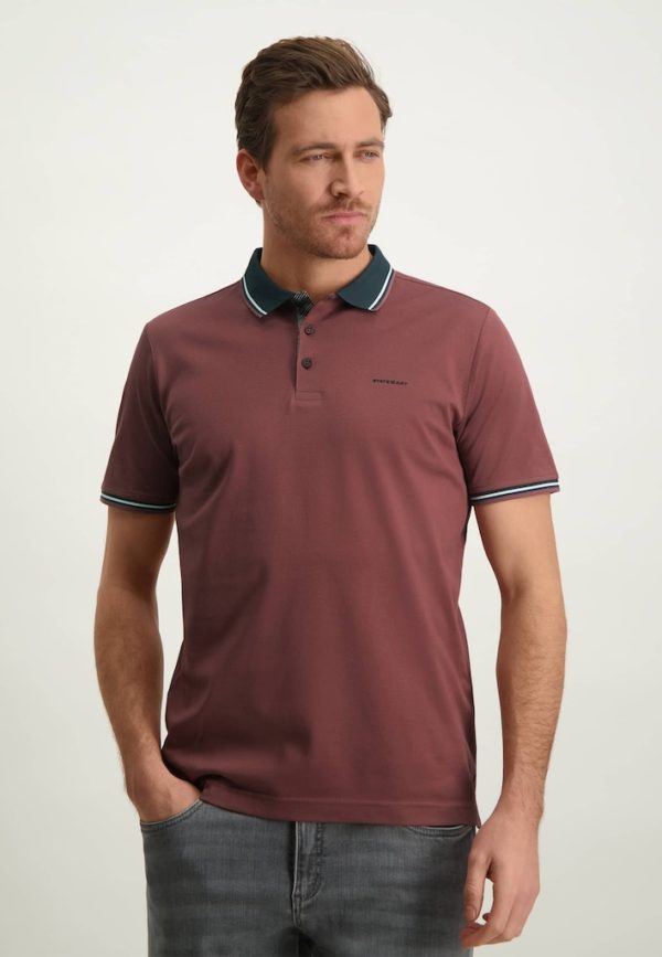 STATE OF ART POLO, SS PIQUE PLAIN - MERCERIZED