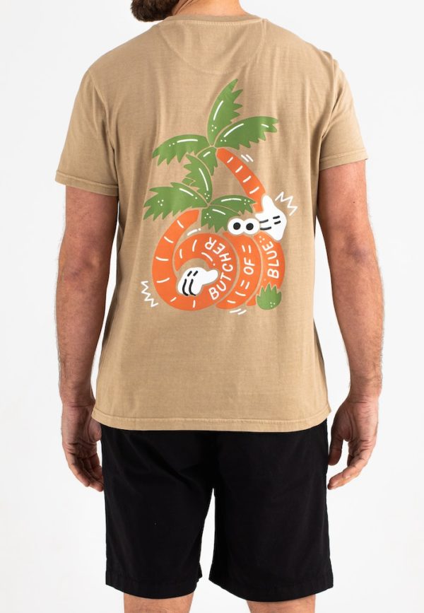 BUTCHER OF BLUE T-SHIRT, CLASSIC PALM TEE - Afbeelding 2