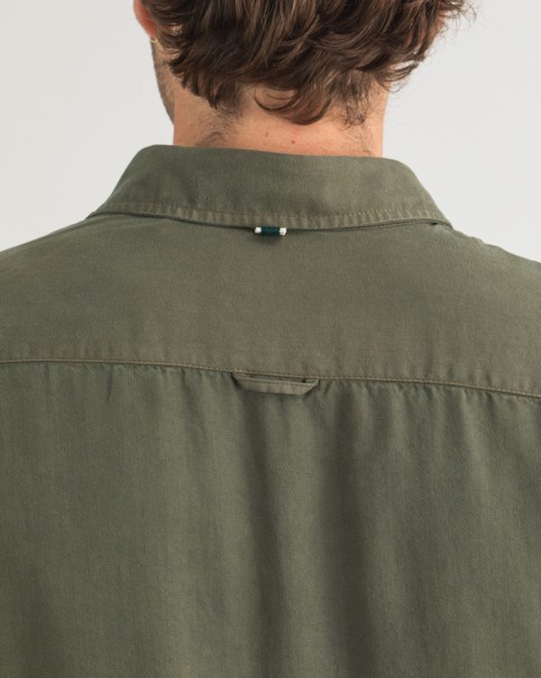 BUTCHER OF BLUE SHIRT, DIEPPE TENCEL SHIRT - Afbeelding 6