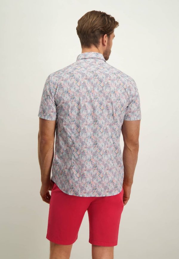 STATE OF ART SHIRT, PRINTED POPLIN - Afbeelding 2