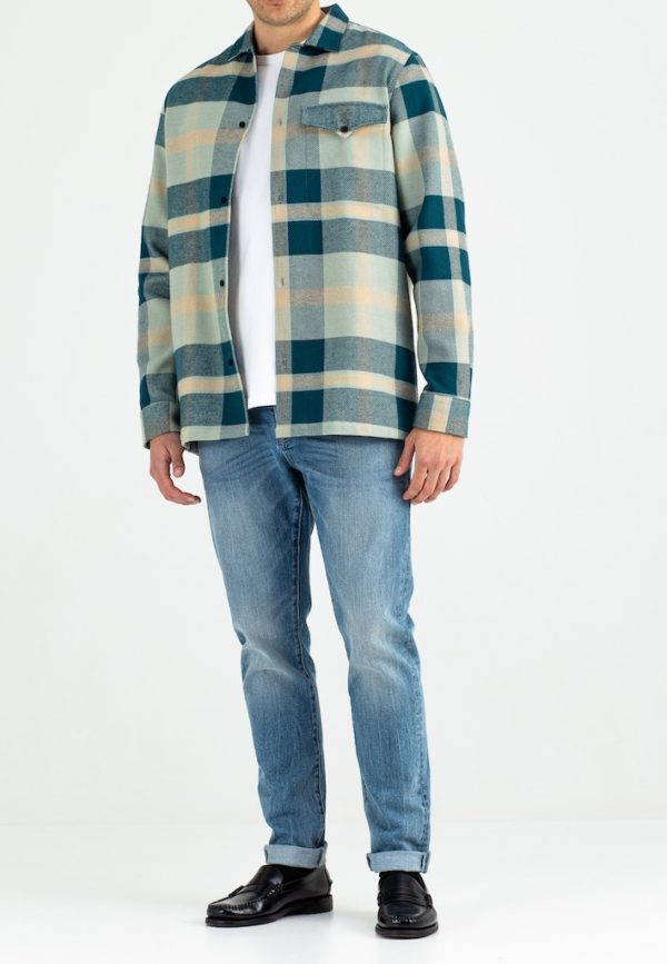 BUTCHER OF BLUE SHIRT, MARVIN ZIP OVERSHIRT - Afbeelding 5