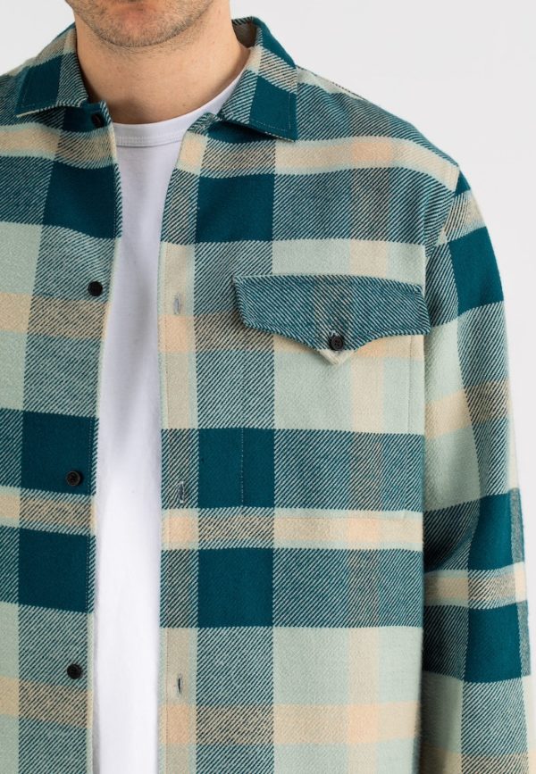 BUTCHER OF BLUE SHIRT, MARVIN ZIP OVERSHIRT - Afbeelding 6
