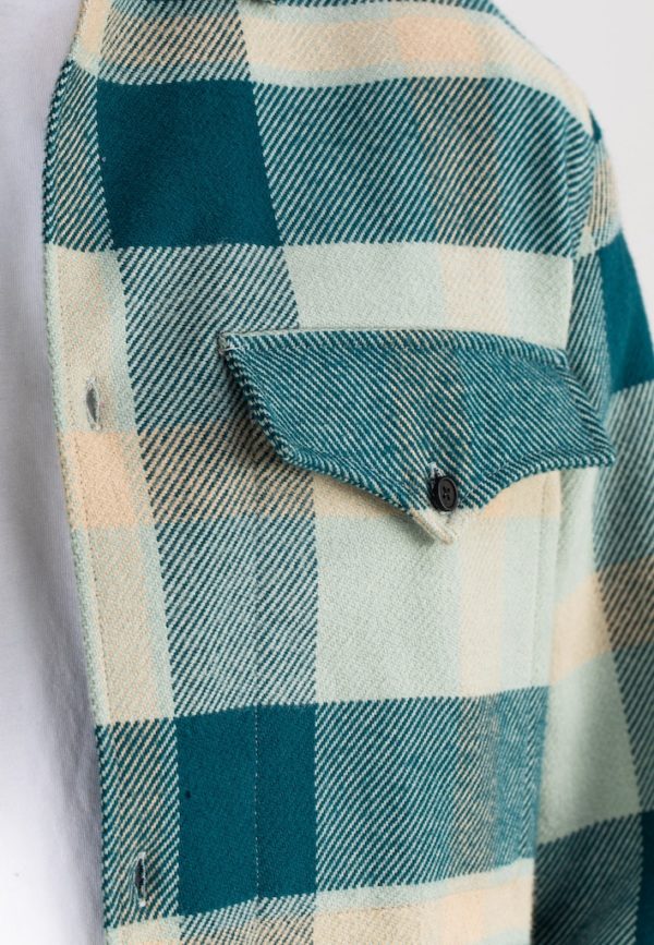 BUTCHER OF BLUE SHIRT, MARVIN ZIP OVERSHIRT - Afbeelding 3