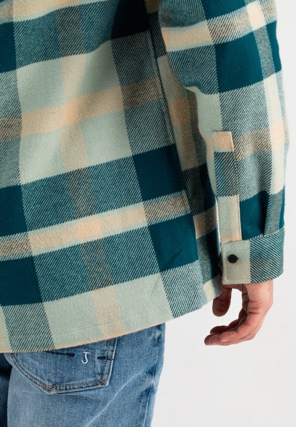 BUTCHER OF BLUE SHIRT, MARVIN ZIP OVERSHIRT - Afbeelding 4