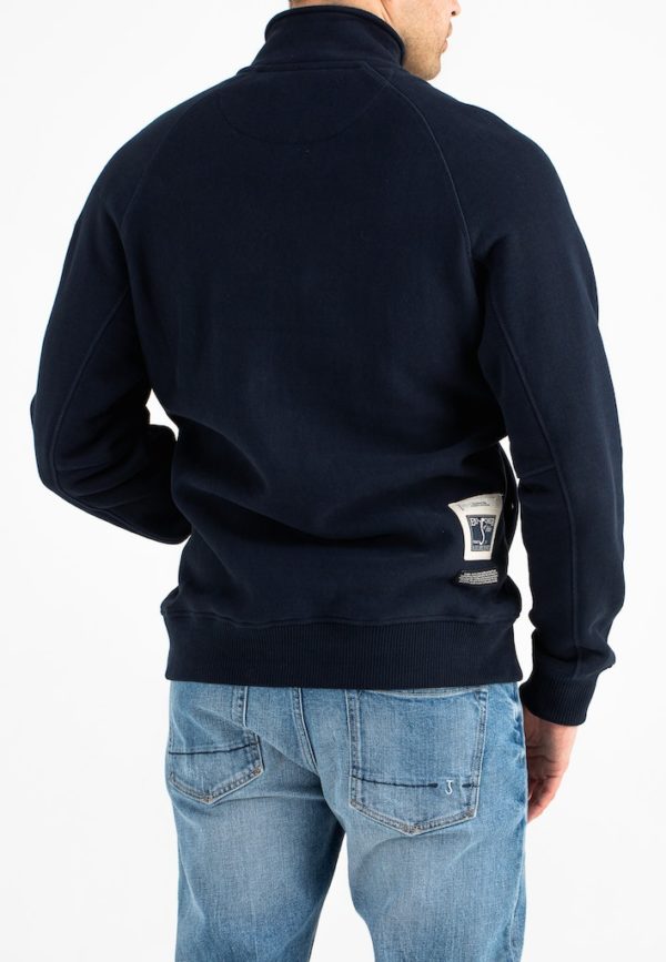BUTCHER OF BLUE SWEATER, PALMER HALF ZIP - Afbeelding 2