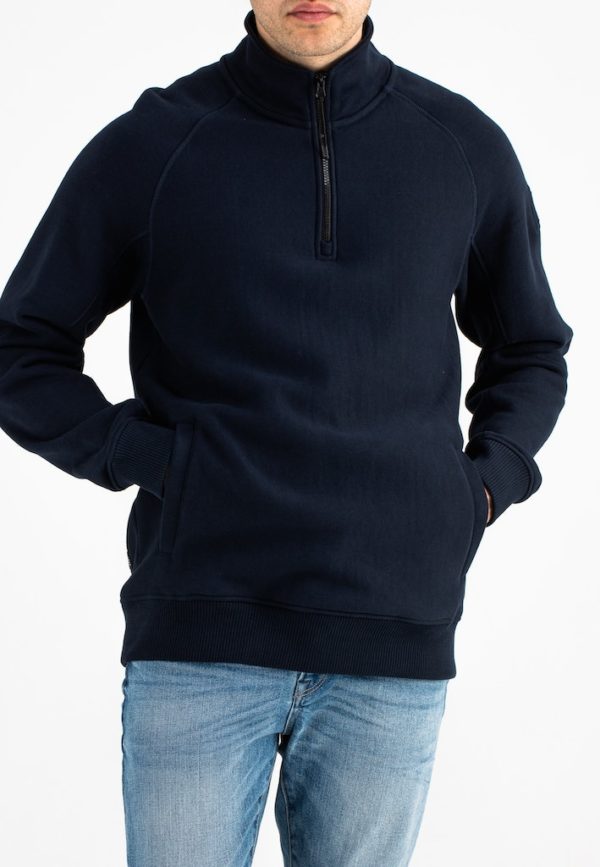 BUTCHER OF BLUE SWEATER, PALMER HALF ZIP