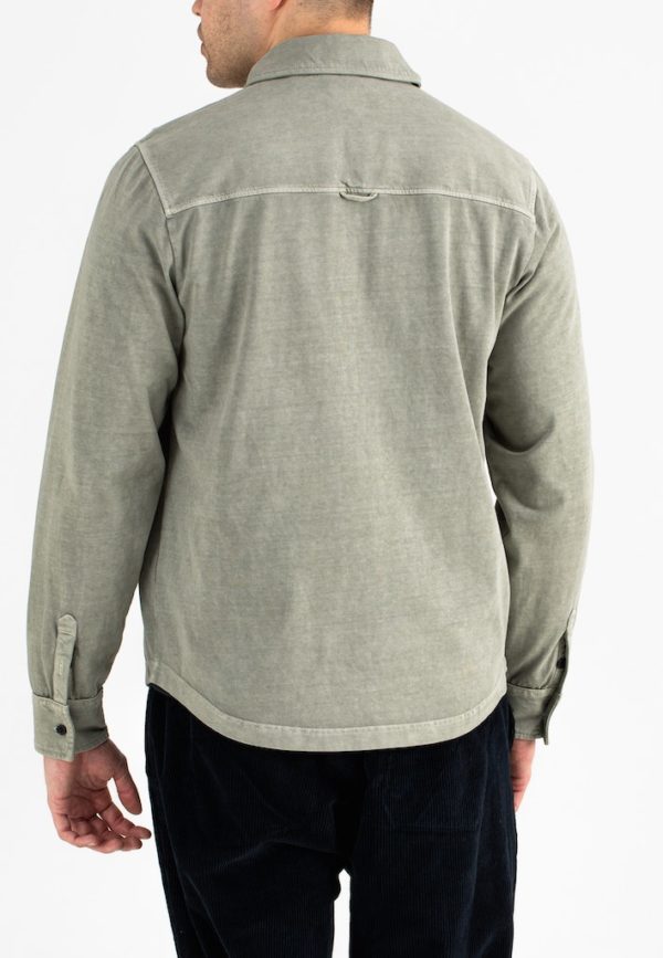 BUTCHER OF BLUE SHIRT, FINN POCKET JERSEY SHIRT - Afbeelding 2