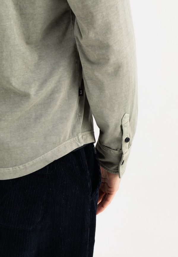 BUTCHER OF BLUE SHIRT, FINN POCKET JERSEY SHIRT - Afbeelding 6
