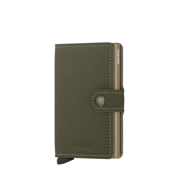 SECRID WALLET, MINIWALLET OLIVE