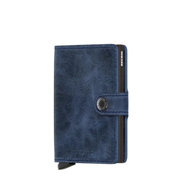 SECRID WALLET, MINIWALLET VINTAGE BLUE