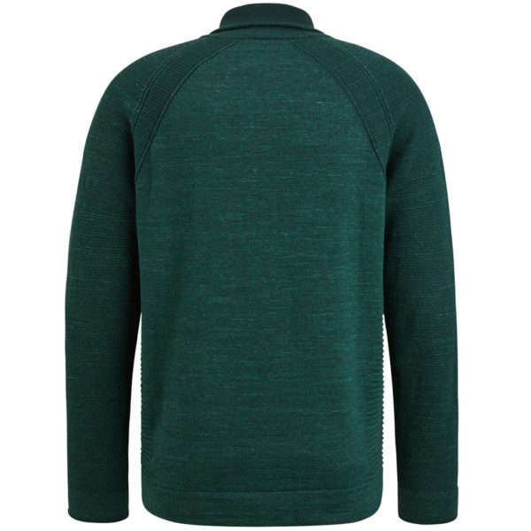 CAST IRON KNITWEAR, COTTON HALF ZIP - Afbeelding 2