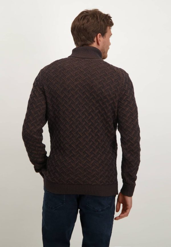 STATE OF ART KNITWEAR, ROLL NECK PULLOVER - Afbeelding 2