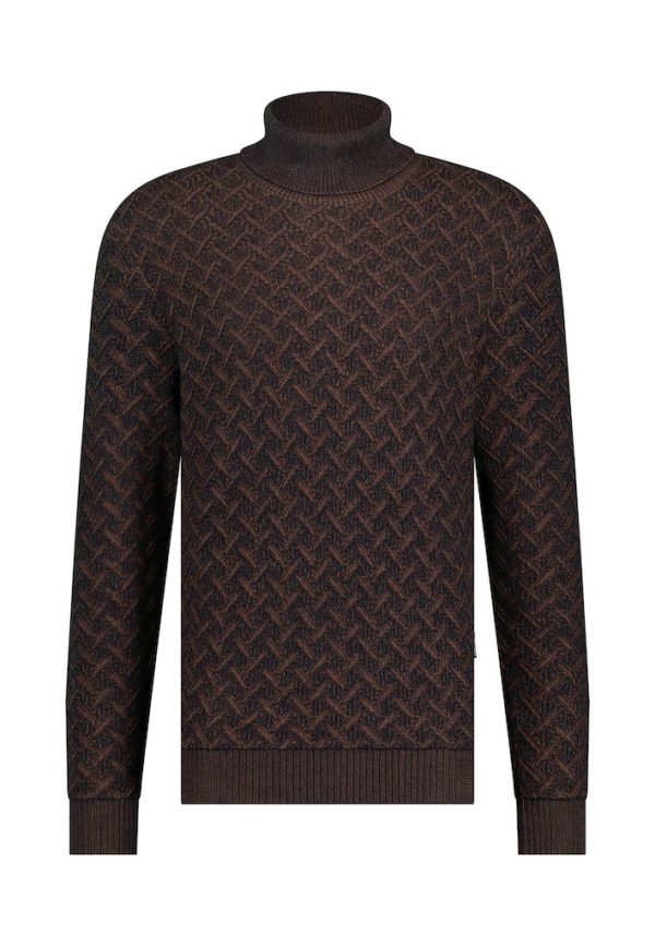 STATE OF ART KNITWEAR, ROLL NECK PULLOVER - Afbeelding 4