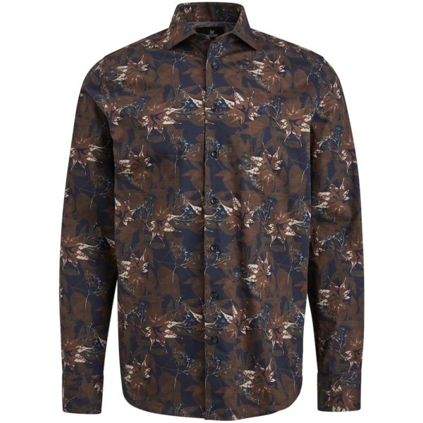 VANGUARD SHIRT, PRINT ON FINE POPLIN STRETCH
