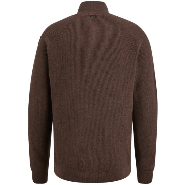 VANGUARD KNIT, HALF ZIP COTTON MOULINE - Afbeelding 2