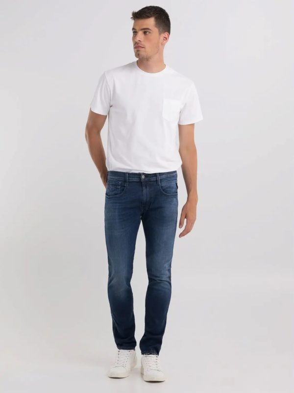 REPLAY JEANS, SLIM FIT HYPERFLEX ANBASS - Afbeelding 2