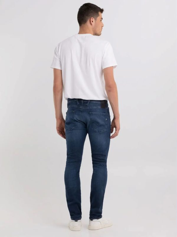 REPLAY JEANS, SLIM FIT HYPERFLEX ANBASS - Afbeelding 3