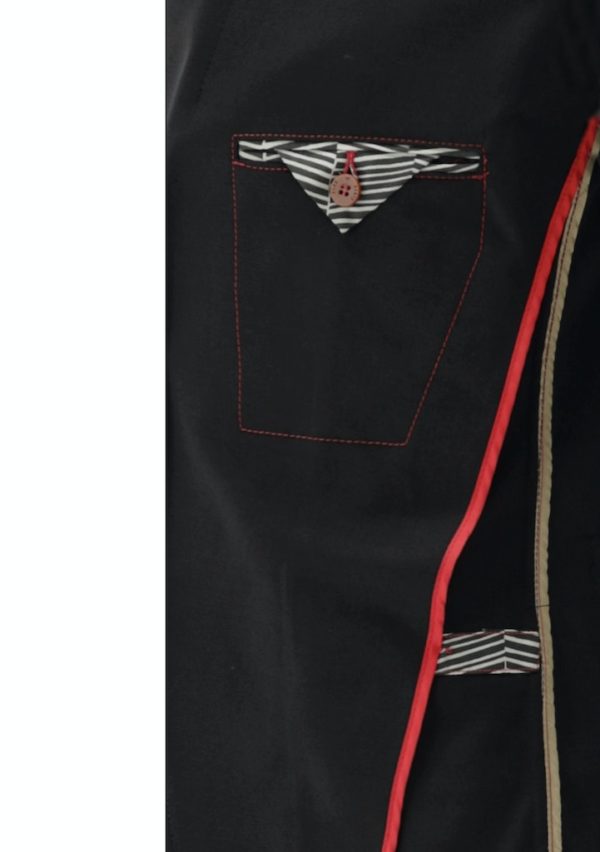 CLUB OF GENTS CG Carter-J SV TRICOT ZWART, 90 - Afbeelding 2