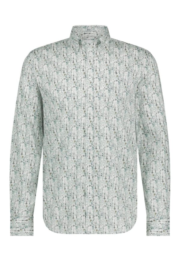 STATE OF ART SHIRT, PRINTED POPLIN - Afbeelding 2