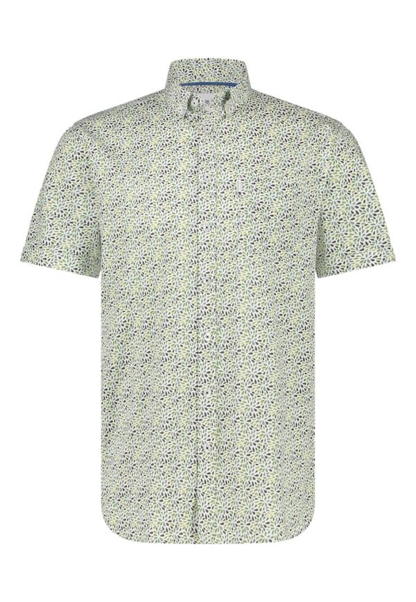 STATE OF ART SHIRT, PRINT POPLIN SS - Afbeelding 3