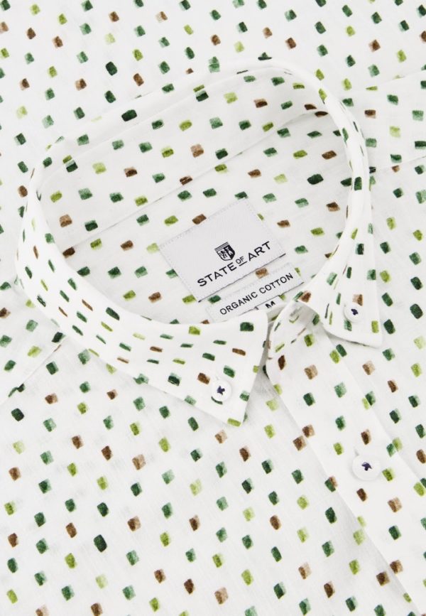 STATE OF ART SHIRT, PRINT ON STRUCTURE SS - Afbeelding 2