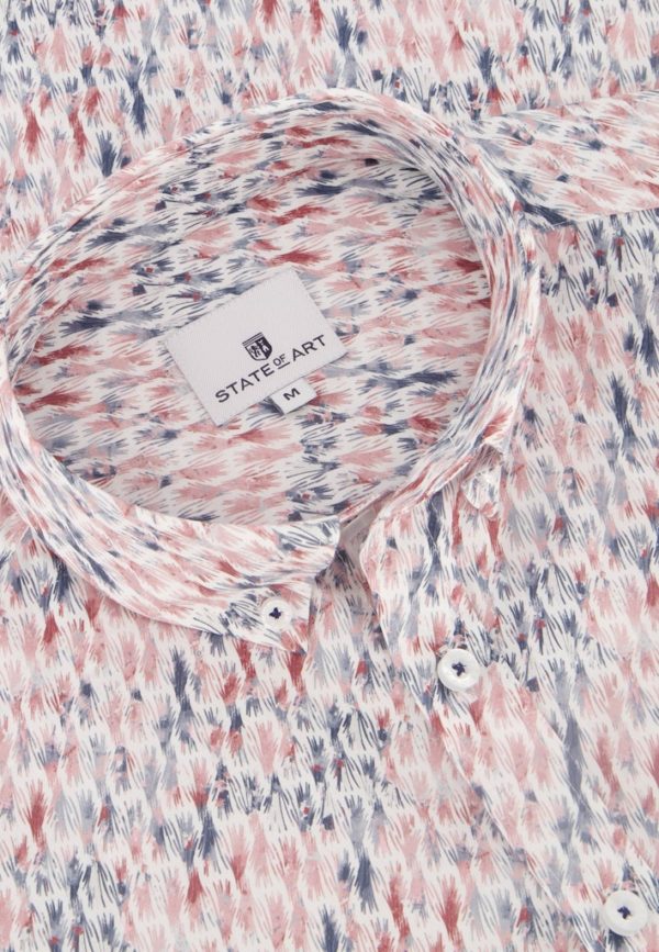 STATE OF ART SHIRT, PRINTED POPLIN - Afbeelding 3