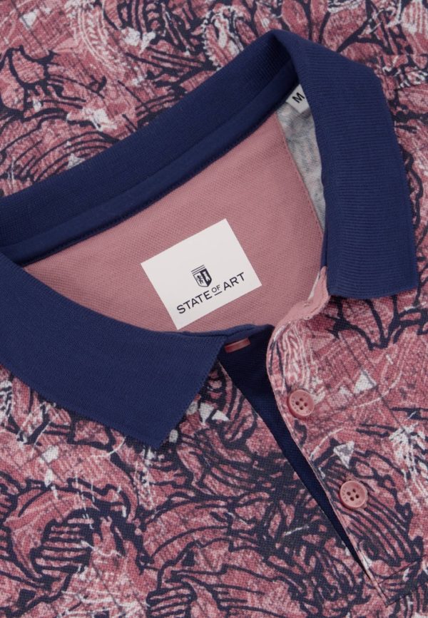 STATE OF ART POLO, PIQUE SS - Afbeelding 2