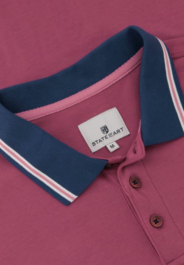 STATE OF ART POLO,  INTERLOCK SS - Afbeelding 4