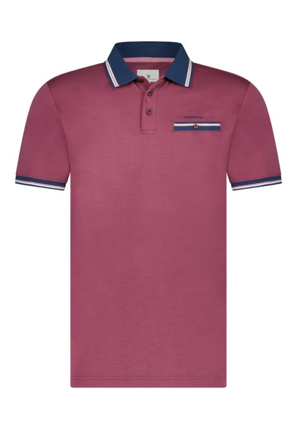 STATE OF ART POLO,  INTERLOCK SS - Afbeelding 3