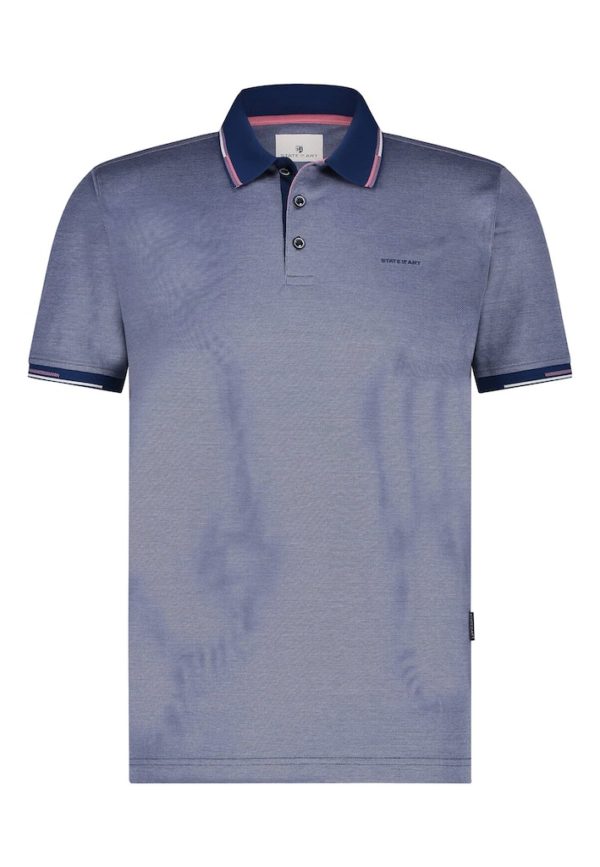 STATE OF ART POLO, PIQUE SS - Afbeelding 3