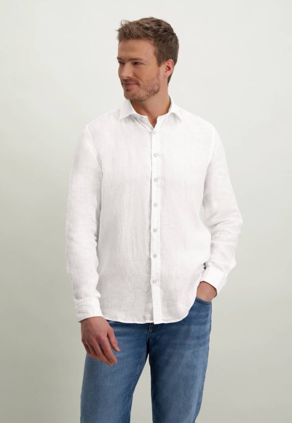 STATE OF ART SHIRT, PLAIN LINNEN